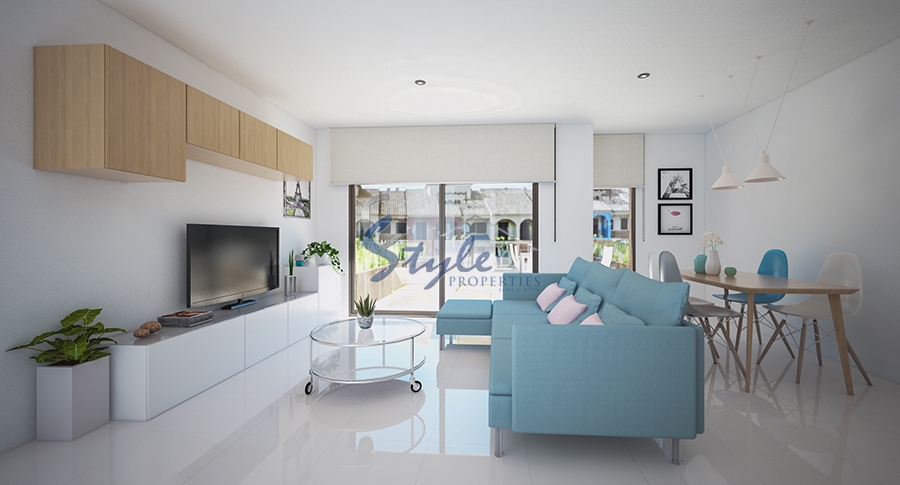 New build apartments for sale in Los Alcázares - living room
