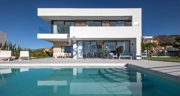 New build villa in Benidorm, Alicante, Costa Blanca, Spain
