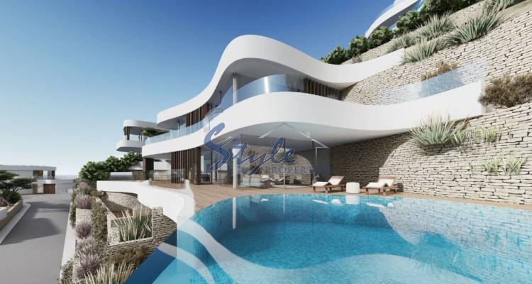 Buy villa in Benidorm, Costa Blanca with pool, close to beach. ID: ON1144_45