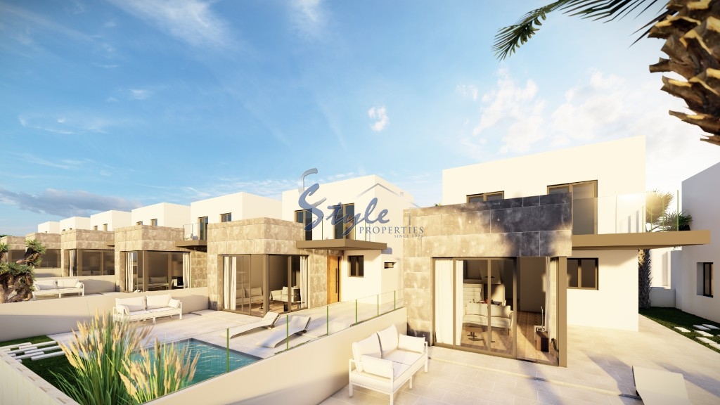 En venta villas nuevas con piscina privada y solarium Los Altos