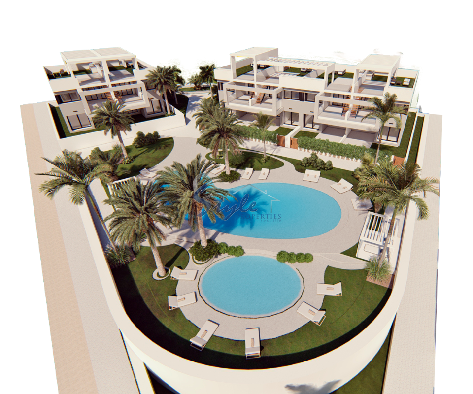 Se venden apartamentos de 2 dormitorios en complejo residencial a estrenar cerca de Pink Lagoon en Torrevieja, Costa Blanca. ID ON1118