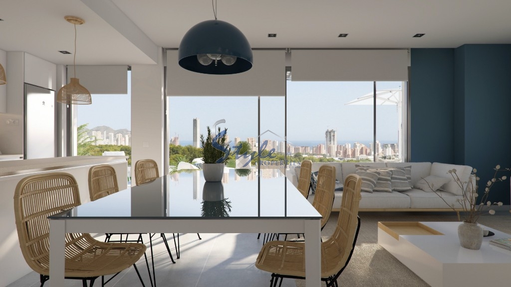 Apartamentos en venta en el nuevo complejo en Finestrat, Costa Blanca, España. ON1420_B