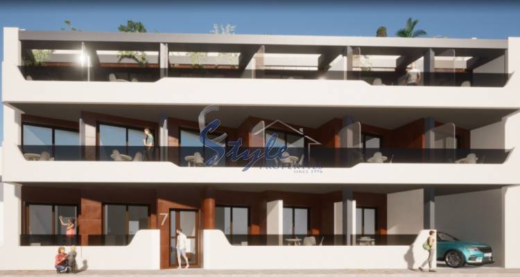Новые квартиры рядом с морем в Торревьехе, Коста Бланка, Испания.ON1639_2