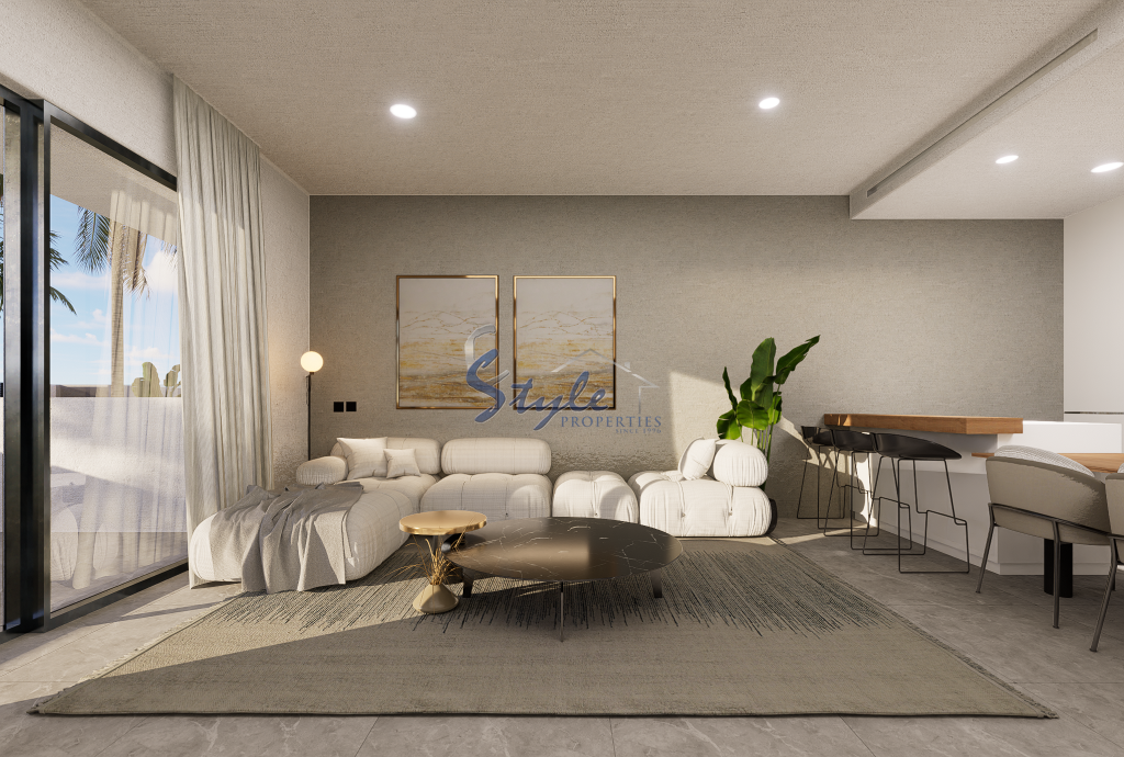 New build apartments in Pilar de La Horadada, Costa Blanca, Spain. ON1659_B