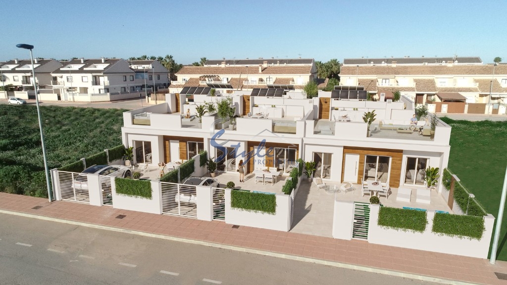 New build townhouses for sale in San Javier, Murcia, Spain. ON1662_2