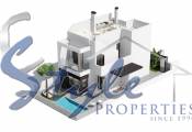 New build villas for sale in San Javier, Murcia, Spain. ON1663