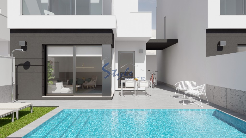 New build villas for sale in San Javier, Murcia, Spain. ON1663