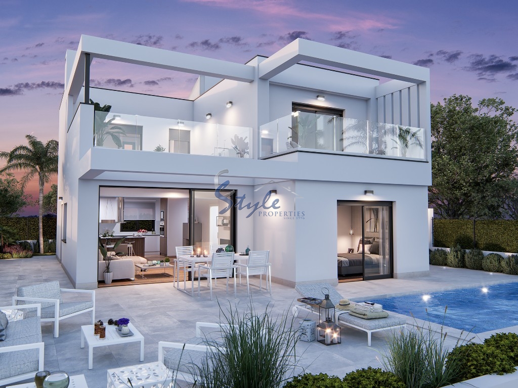 New build villa for sale in San Javier, Murcia, Spain. ON1664