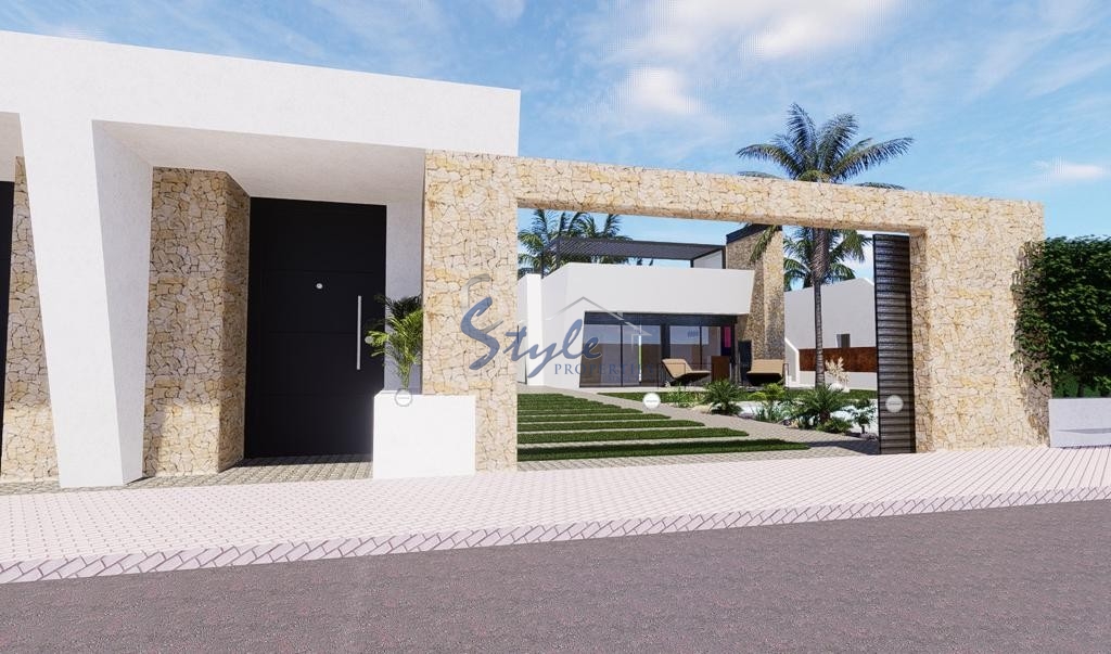 New build villa for sale in San Javier, Murcia, Spain. ON1677
