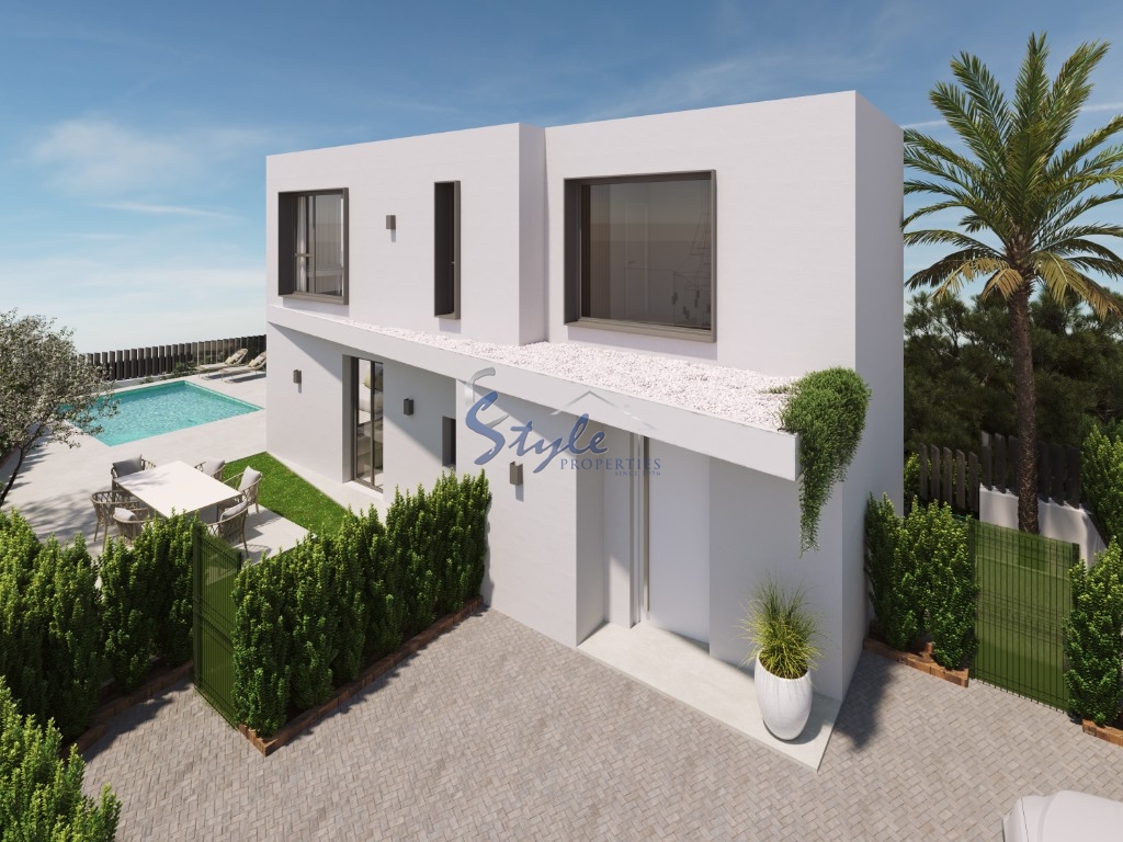Nuevas villas en San Juan, Alicante, Costa Blanca, España.ON1681