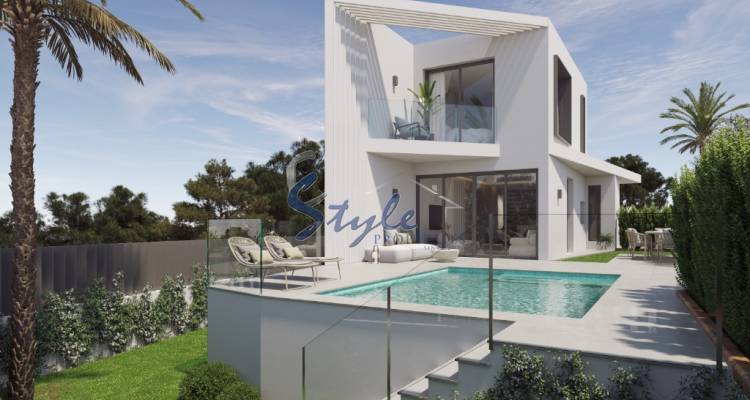 New villas in San Juan, Alicante, Costa Blanca, Spain.ON1681
