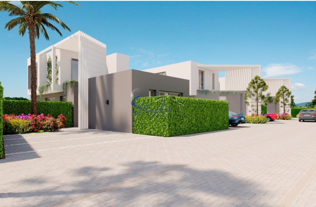 New villas in San Juan, Alicante, Costa Blanca, Spain.ON1682