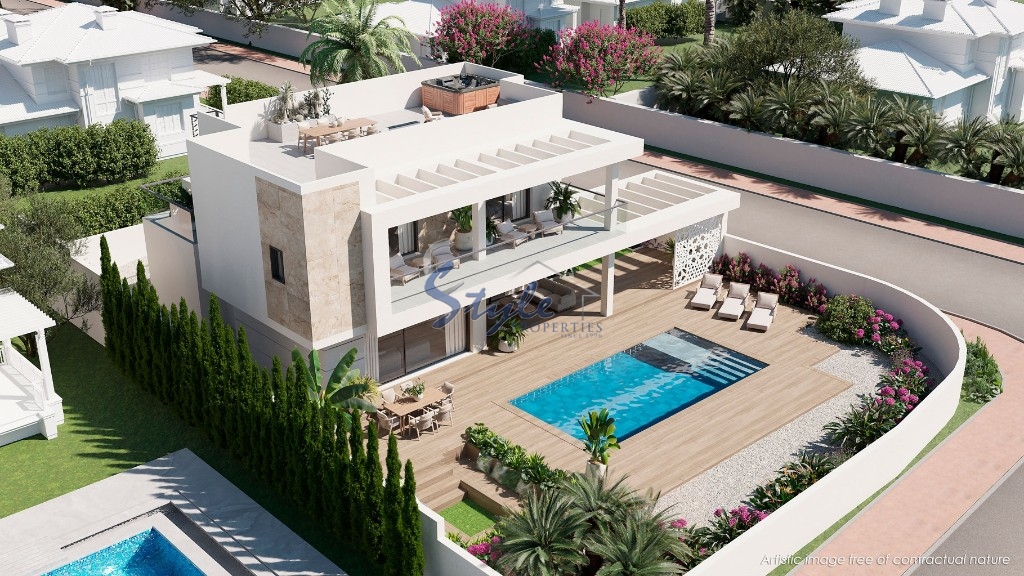 En venta nueva villa en la urbanización de Ciudad Quesada, Alicante, Costa Blanca ON1701