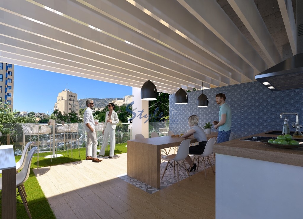 New build apartments in Calpe, Alicante, Costa Blanca, Spain. ON1713_2