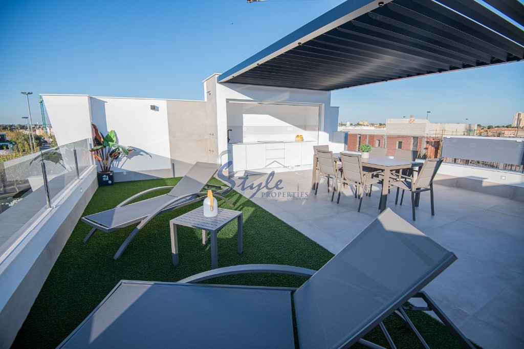 New build townhouses for sale in San Javier, Murcia, Spain. ON1675