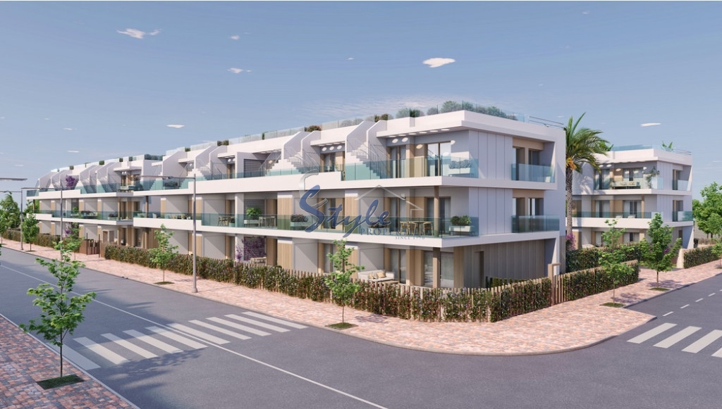 Apartamentos de obra nueva en venta en Pilar de la Horadada, Costa Blanca, España.ON1744_3