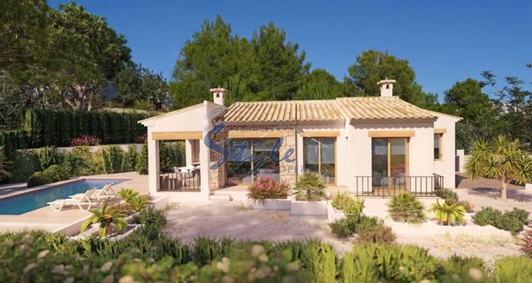 Villa de nueva construcción en venta en Benissa, Benidorm, Alicante, Costa Blanca, España. ON1772
