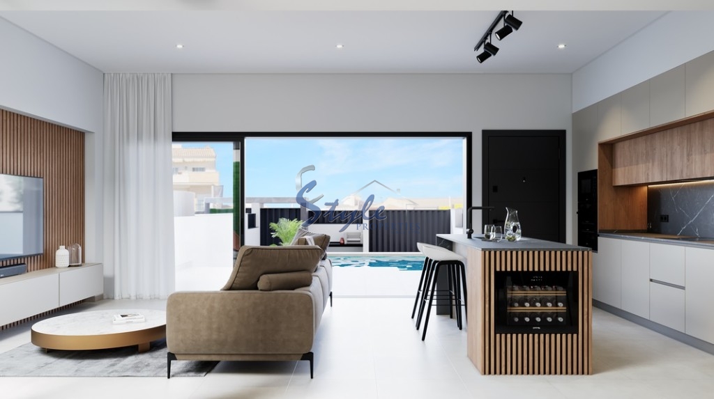 New build ground floor apartment in Pilar de La Horadada, Costa Blanca, Spain. ON1687_B