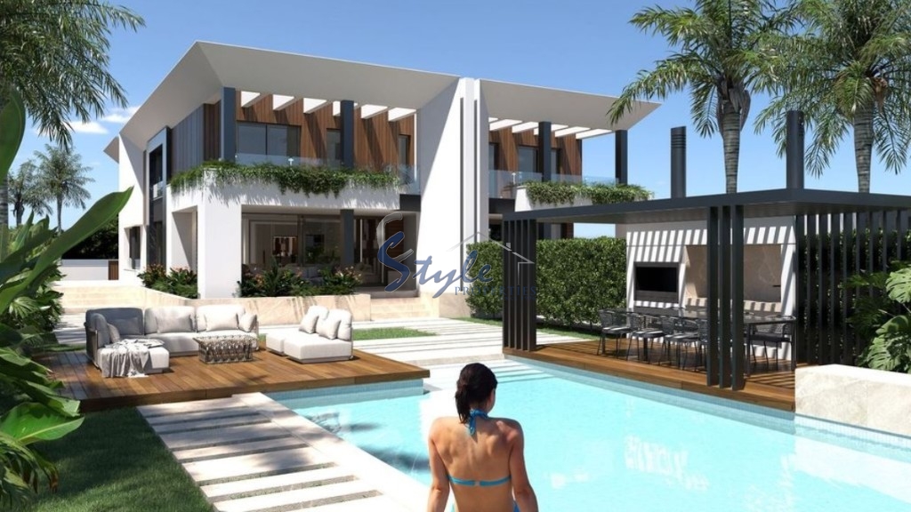 New build luxury villa for sale in Los Balcones, Torrevieja, Costa Blanca. ON1804