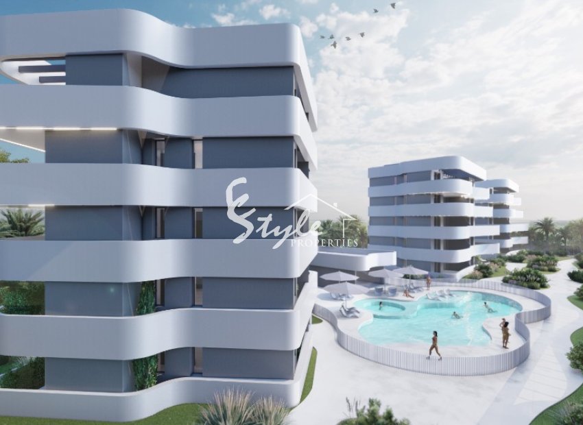 A la venta apartamentos nuevos en Guardamar del Segura, Costa Blanca. ON1719