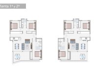 A la venta apartamentos nuevos en Guardamar del Segura, Costa Blanca. ON1834