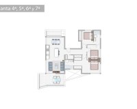 A la venta apartamentos nuevos en Guardamar del Segura, Costa Blanca. ON1834