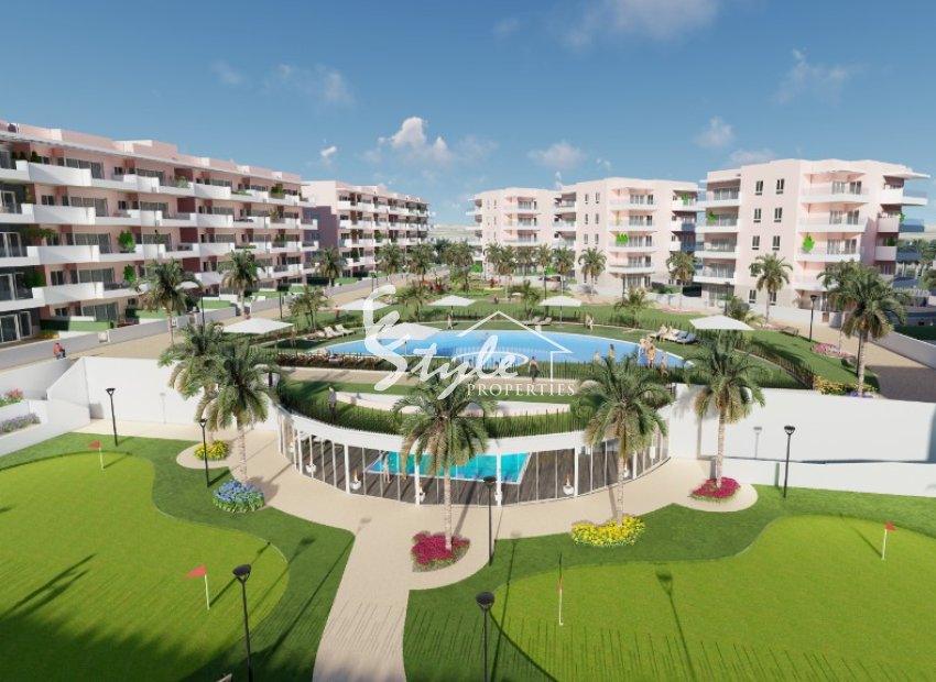 A la venta áticos nuevos en Guardamar del Segura, Costa Blanca. ON1484_A