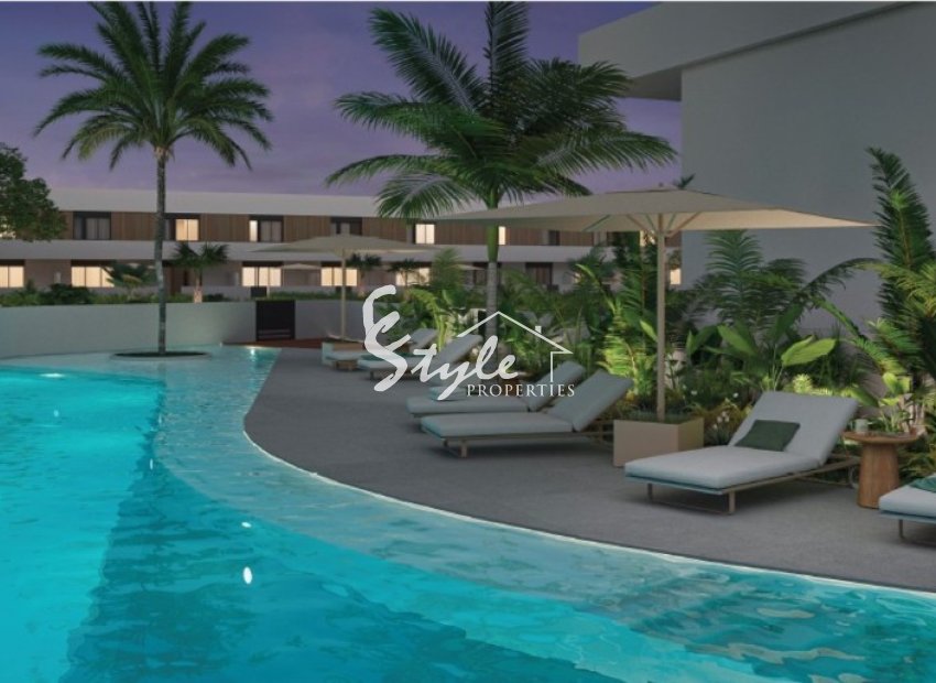 Adosada de obra nueva en venta en Pilar de la Horadada, Costa Blanca, España. ON1878