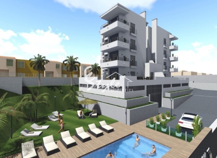 Apartamento de obra nueva en venta en Villamartín, Costa Blanca, España.ON1905