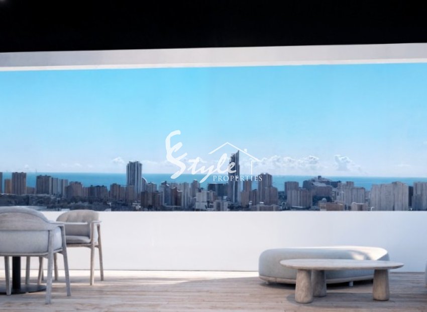 Apartamentos de lujo en venta con vista al mar en Finestrat, Costa Blanca, España. ON1886