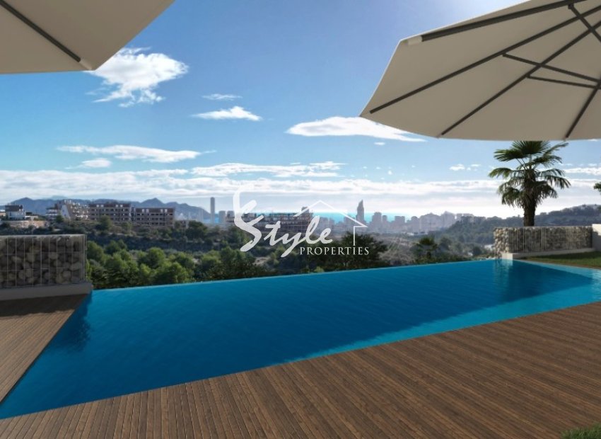 Apartamentos de lujo en venta en el nuevo complejo en Finestrat, Costa Blanca, España. ON1743