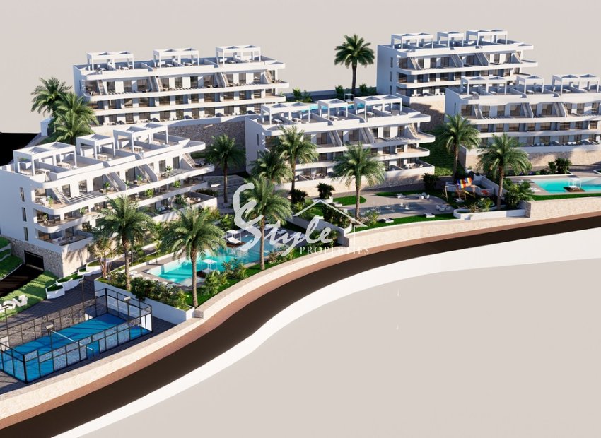 Apartamentos de lujo en venta en el nuevo complejo en Finestrat, Costa Blanca, España. ON1845