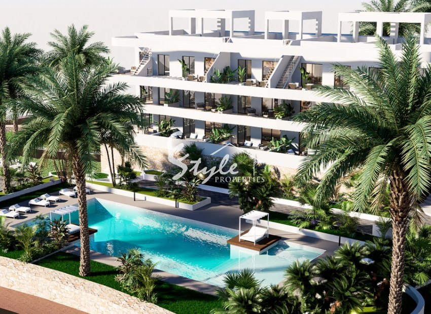 Apartamentos de lujo en venta en el nuevo complejo en Finestrat, Costa Blanca, España. ON1845