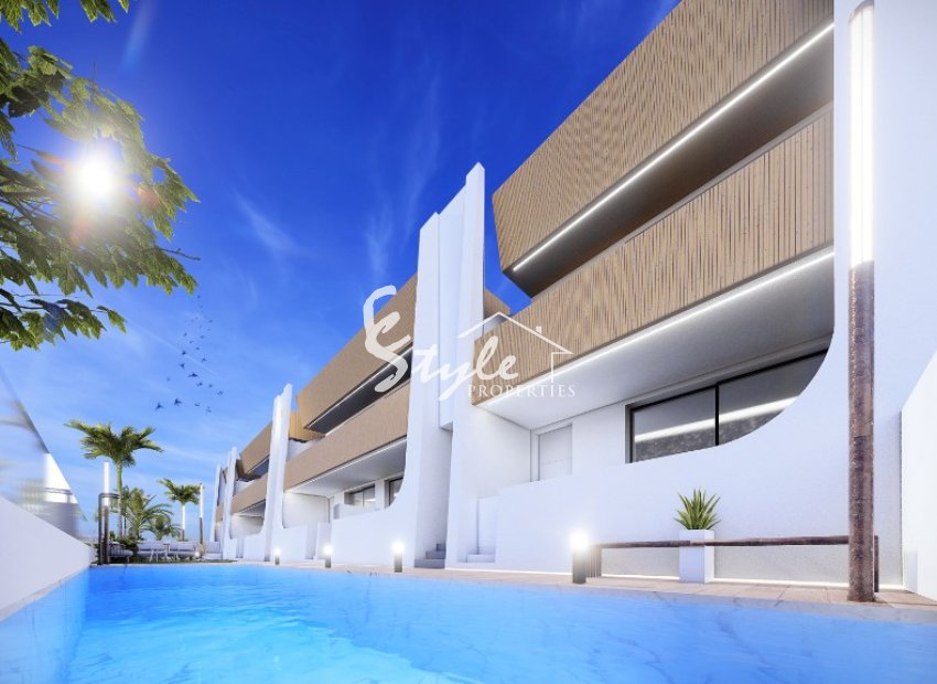 Apartamentos de obra nueva cerca de la playa en San Pedro del Pinatar, Costa Blanca, España. ON1549