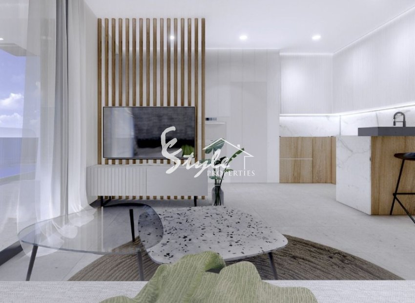 Apartamentos de obra nueva cerca de la playa en San Pedro del Pinatar, Costa Blanca, España. ON1549