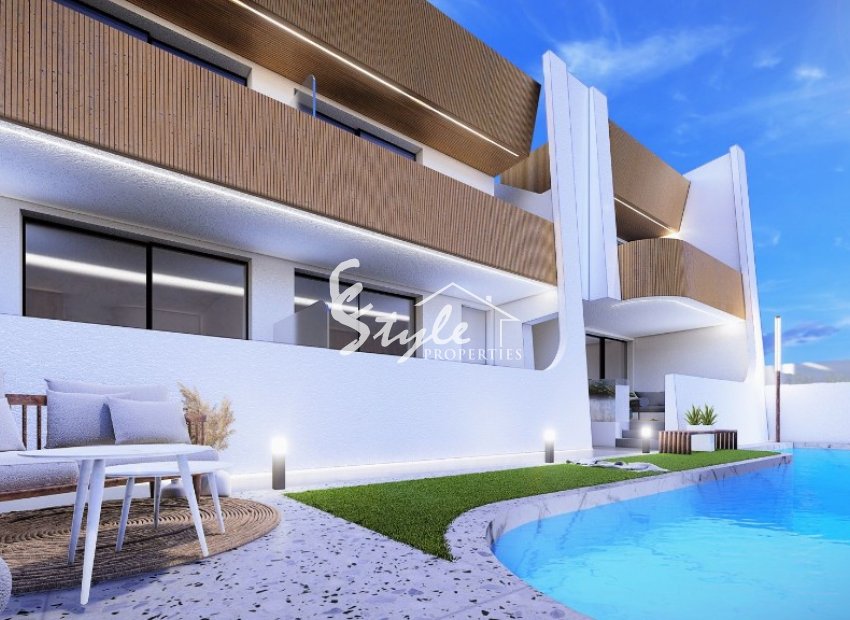 Apartamentos de obra nueva cerca de la playa en San Pedro del Pinatar, Costa Blanca, España. ON1549