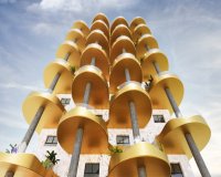 Apartamentos de obra nueva con vistas al mar en Calpe, Alicante, Costa Blanca, España. ON1561