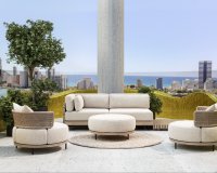 Apartamentos de obra nueva con vistas al mar en Calpe, Alicante, Costa Blanca, España. ON1561