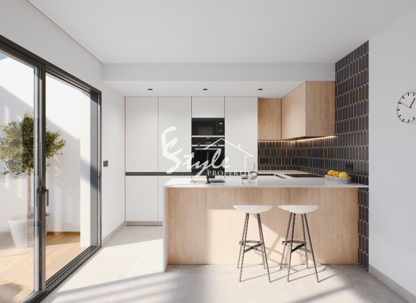 Apartamentos de obra nueva en Pilar de La Horadada, Costa Blanca, España. ON1562