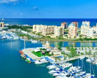 Apartamentos de obra nueva en venta en La Manga, Murcia, España. ON1727_2