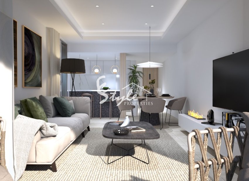 Apartamentos de obra nueva en venta en Lomas de Cabo Roig, Costa Blanca, España.ON1610