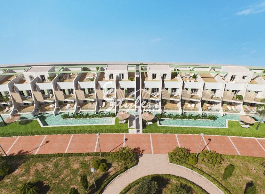 Apartamentos de obra nueva en venta en Pilar de la Horadada, Costa Blanca, España.ON1498_2