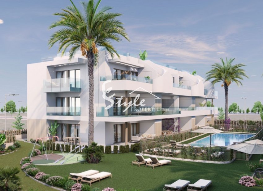 Apartamentos de obra nueva en venta en Pilar de la Horadada, Costa Blanca, España.ON1744_2