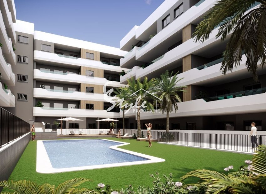 Apartamentos de obra nueva en venta en Santa Pola, Costa Blanca, España. ON1906