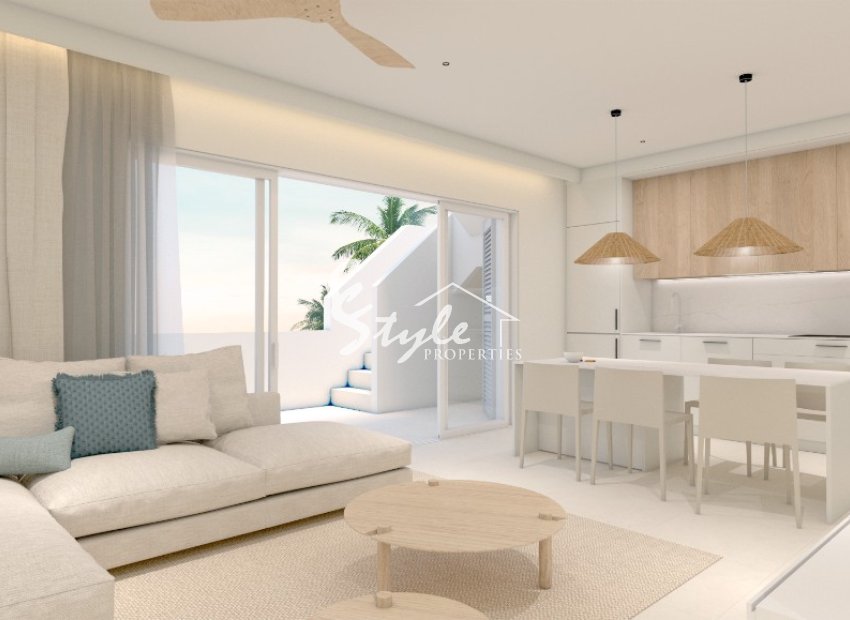 Apartamentos de obra nueva en venta en Torre de Horadada, Costa Blanca, España. ON1449_A