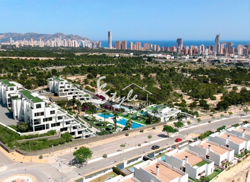 Apartamentos en venta en el nuevo complejo en Finestrat, Costa Blanca, España. ON1420_A