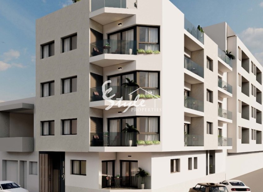 Apartamentos nuevos cerca de la playa en Guardamar del Segura, Costa Blanca, España.ON1853
