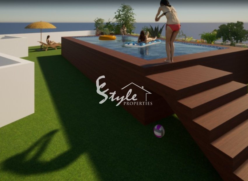 Apartamentos nuevos cerca del mar en Torrevieja, Costa Blanca, España.ON1639_1