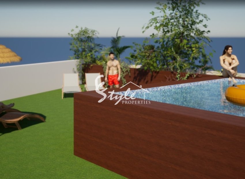 Apartamentos nuevos cerca del mar en Torrevieja, Costa Blanca, España.ON1639_1
