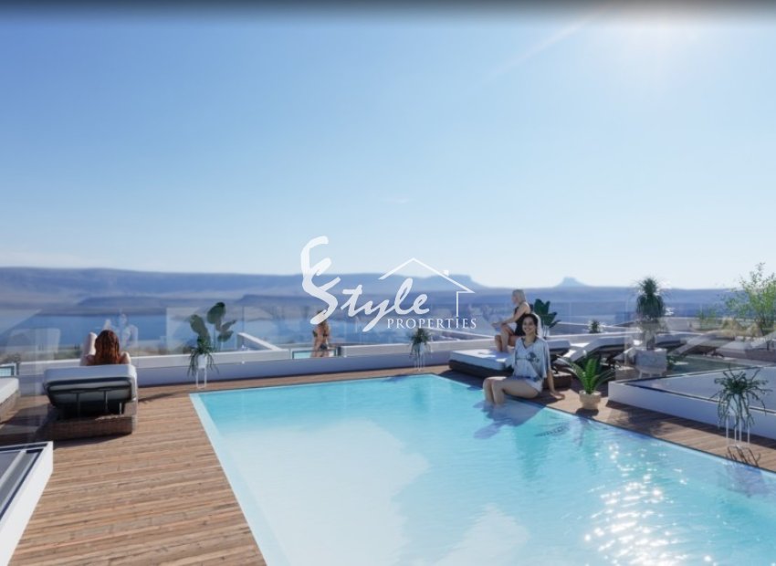 Apartamentos nuevos cerca del mar en Torrevieja, Costa Blanca, España.ON1712_2